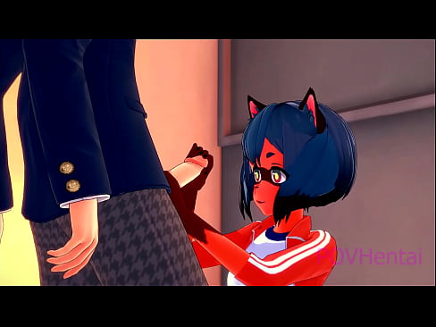 ❤️ Ranchi mpya ya ng'ombe na Michiru Kagemori Pono ya Kirusi ❌